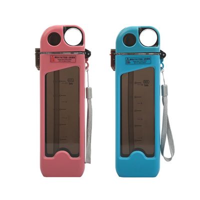 Bouteille à boire à double paroi dessin animé avec accessoire de couvercle pour enfants tasses écologiques