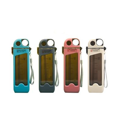 Bouteille à boire à double paroi dessin animé avec accessoire de couvercle pour enfants tasses écologiques