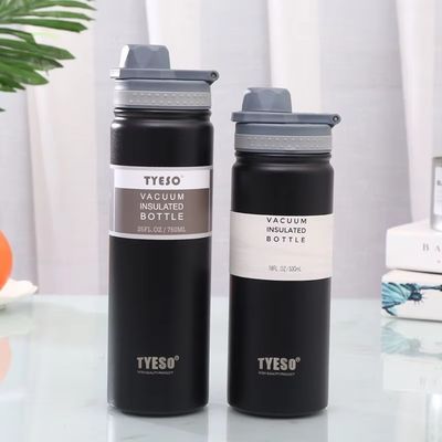 Logo personnalisé accepté Bouteille thermique en acier inoxydable à double paroi pour les activités de plein air