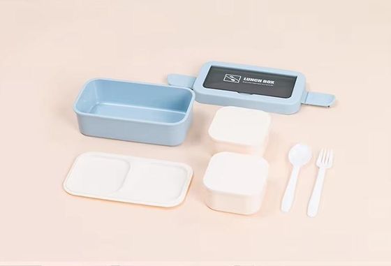 Avantages environnementaux Reutilisable boîte à lunch en plastique portable pour tous les âges