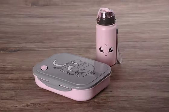 1000 ml 400 ml Compartiment en plastique portable réutilisable Micro-ondes Boîte à lunch Bento pour enfants Boîtes à lunch scolaires