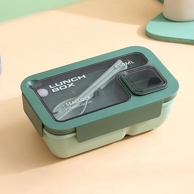 Boîte de déjeuner en plastique portable et réutilisable pour tous les enfants