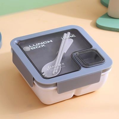 Boîte de déjeuner en plastique portable et réutilisable pour tous les enfants