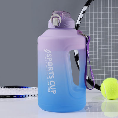 Bouteille d'eau sportive de gymnase sans BPA de grande capacité