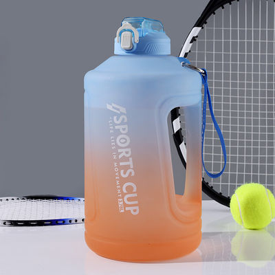 Bouteille d'eau sportive de gymnase sans BPA de grande capacité