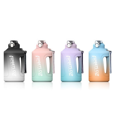 Bouteille d'eau sportive de gymnase sans BPA de grande capacité