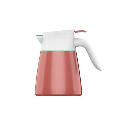 Conception portable bouilloire thermos de grande capacité 304 en acier inoxydable bouteille à vide café avec poignée