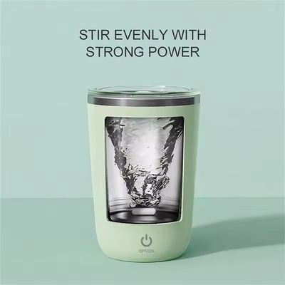 350 ml tasse de café électrique magnétique en acier inoxydable avec mélange et remuage automatiques