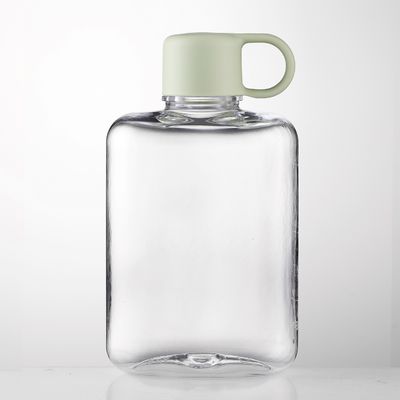 TOUR Occasion Bouteille d'eau en plastique transparent et portable avec conception anti-fuite