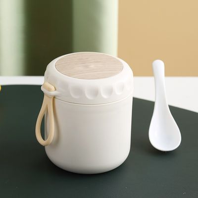 Mini bouteille à vide en acier inoxydable avec autocollants 3D Gardez votre soupe et votre lait chauds