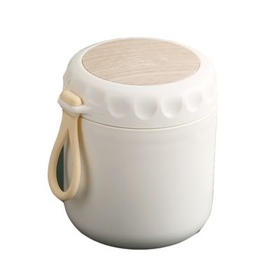 Mini bouteille à vide en acier inoxydable avec autocollants 3D Gardez votre soupe et votre lait chauds