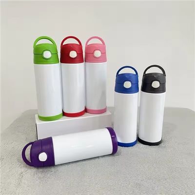 253g Bouteille thermos à vide pour enfants en acier inoxydable à double paroi sublimation