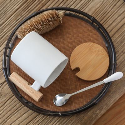 Cadeaux d'affaires 11 oz Capacité design attrayant tasse de voyage en céramique isolat bureau tasse