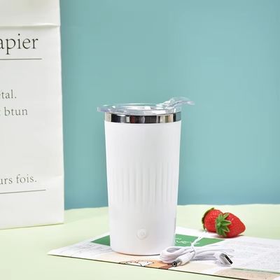 Coupe de café paresseuse électrique automatique auto-remuer Tumbler tasse de mélange en acier inoxydable 500ml