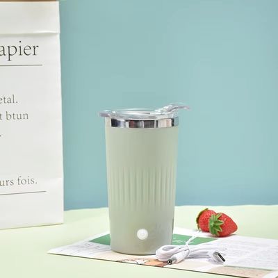 Coupe de café paresseuse électrique automatique auto-remuer Tumbler tasse de mélange en acier inoxydable 500ml