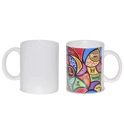 Tasse en céramique de qualité alimentaire 11 oz, taille personnalisée, tasse de café pour bureau