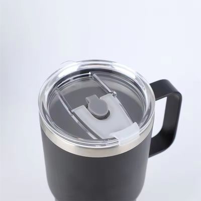 30 oz en acier inoxydable écouvillon aspirateur portable isolation tasse de voyage avec poignée de main polyvalent