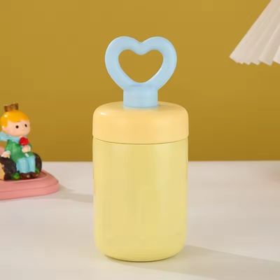 420ml Design moderne Portable Travel Thermos Coupe avec poignée de cœur et aspirateurs