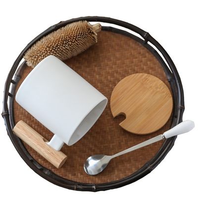 11 oz tasses de voyage en céramique à motifs personnalisés avec fonction isolante et couleur personnalisée