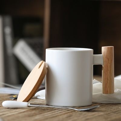 11 oz tasses de voyage en céramique à motifs personnalisés avec fonction isolante et couleur personnalisée