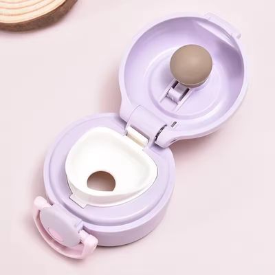 Bouteille d'eau thermos en acier inoxydable colorée pour enfants