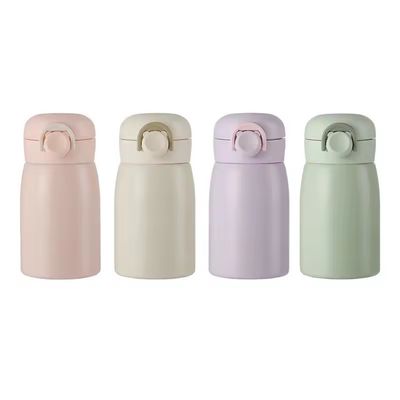 Bouteille d'eau thermos en acier inoxydable colorée pour enfants