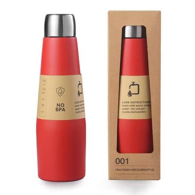 Bouteilles de Coca-Cola à vide colorées de 18 oz Thermoses pour le sport Durable 304 en acier inoxydable