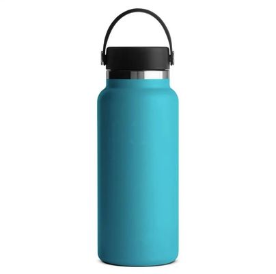 Bouteille d'eau en acier inoxydable à large bouche de 32 oz isolée sous vide pour les performances sportives
