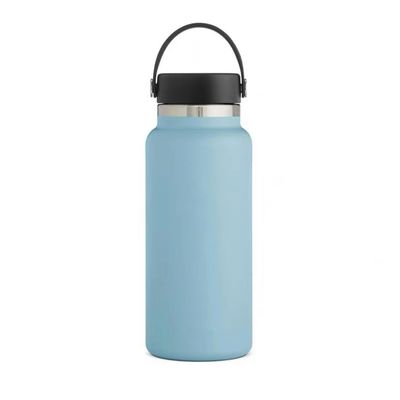 Bouteille d'eau en acier inoxydable à large bouche de 32 oz isolée sous vide pour les performances sportives