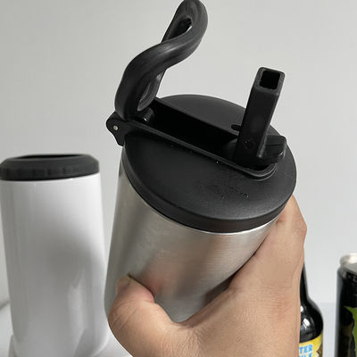 Un bocal thermiquement isolé à sublimation 12 oz/16 oz Gardez vos boissons froides pendant 6-12 heures