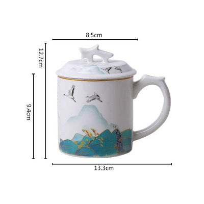 Élégance sur mesure renforcée par sublimation Maman cadeau Voyage tasse à café tasse réutilisable avec poignée à main