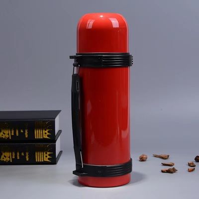 1800 ml de bouilloire de marche en acier inoxydable à vide portable pour les sports de plein air