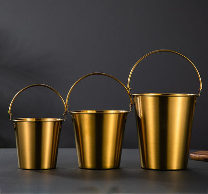 Design de style américain 304 évier de glace en acier inoxydable évier de bière avec poignée