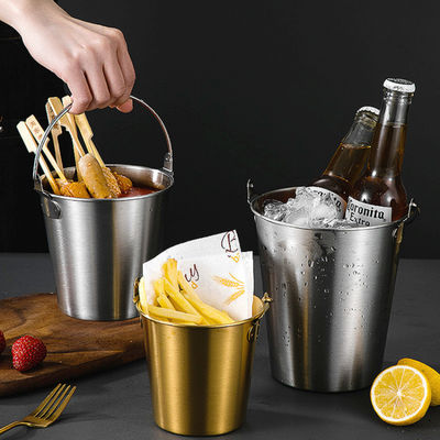 Design de style américain 304 évier de glace en acier inoxydable évier de bière avec poignée