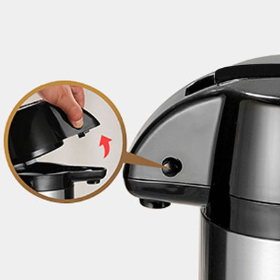 Bouteilles sous vide Thermoses Logo personnalisé Dispenser de café en acier inoxydable Airpot Bouteille thermo