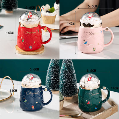 Bouteilles de Noël en céramique de grande capacité pour les cadeaux à la maison Logo personnalisé acceptable