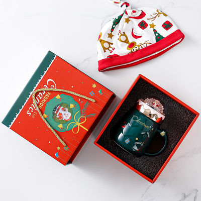 Bouteilles de Noël en céramique de grande capacité pour les cadeaux à la maison Logo personnalisé acceptable