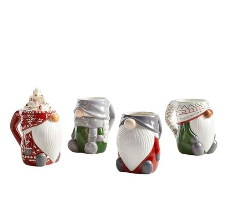 400 ml de céramique de Noël Vacation Moose tasses à café 3D Père Noël Homme de neige Design renne