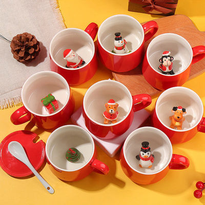 Une tasse à thé en céramique 3D pour cadeaux et fêtes