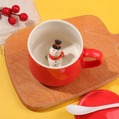 Une tasse à thé en céramique 3D pour cadeaux et fêtes