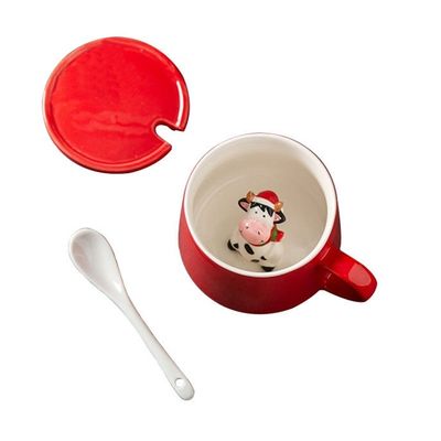 Bouteille d'eau en porcelaine idéal pour le café, le thé ou les boissons chaudes