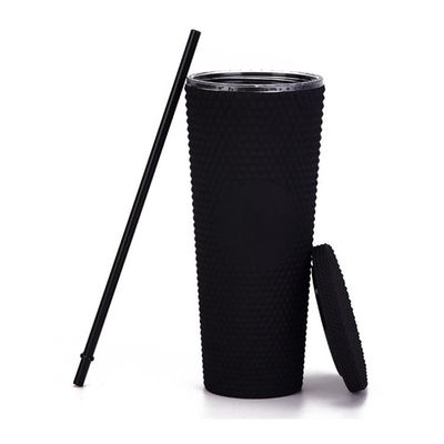 Une tasse de mode de design moderne avec une double paroi imperméable et de la paille