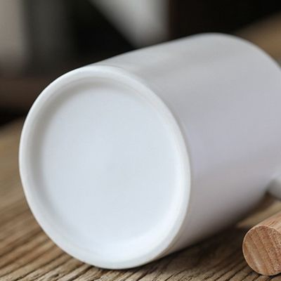 Fournitures directes 11 oz Transfertion de chaleur tasse de voyage en céramique tasses de café blanc pour la sublimation