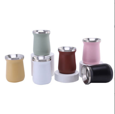 Tasse de bureau pour homme avec logo personnalisé de paille tasse résistante aux gouttes bouteille d'eau en acier inoxydable 12 oz capacité