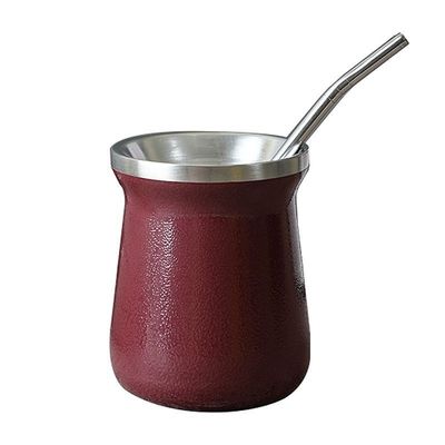 Tasse de bureau pour homme avec logo personnalisé de paille tasse résistante aux gouttes bouteille d'eau en acier inoxydable 12 oz capacité