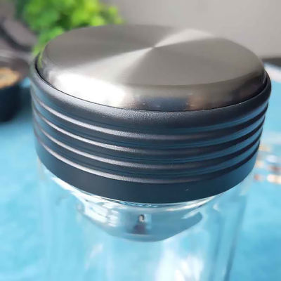 Bouteille d'eau de sublimation de verre isolée à vide normale avec marque personnalisée