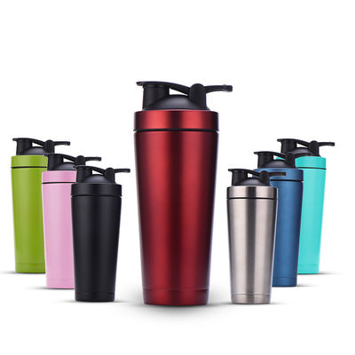 Garder la boisson chaude froide 6-12 heures 700 ml Grande capacité Logo personnalisé Bouteille de shaker de fitness