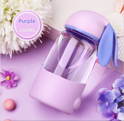 La vie quotidienne à la maison Enfants Coupe d'oreille de lapin mignon avec 340ml de capacité et logo personnalisé