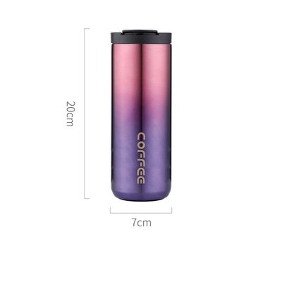 Étain inoxydable 350/500ml Logo personnalisé Portable étanche à vide Coupe de café isolée