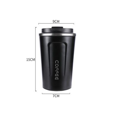 Coupe de café à vide en acier inoxydable à usage réutilisable, facile à nettoyer